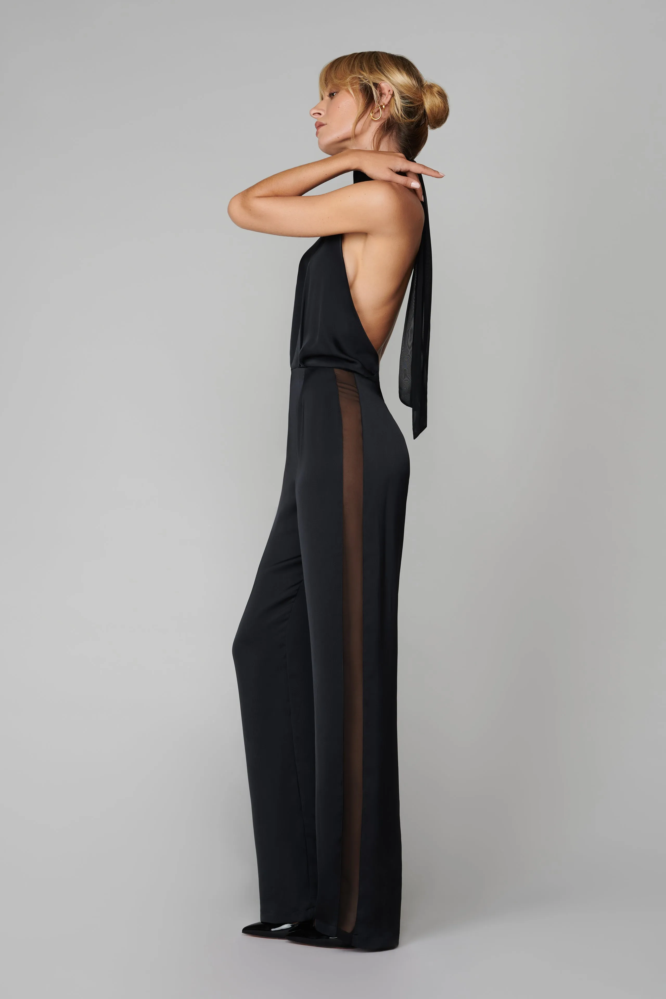 010 Backless jumpsuit - Le Vestiaire