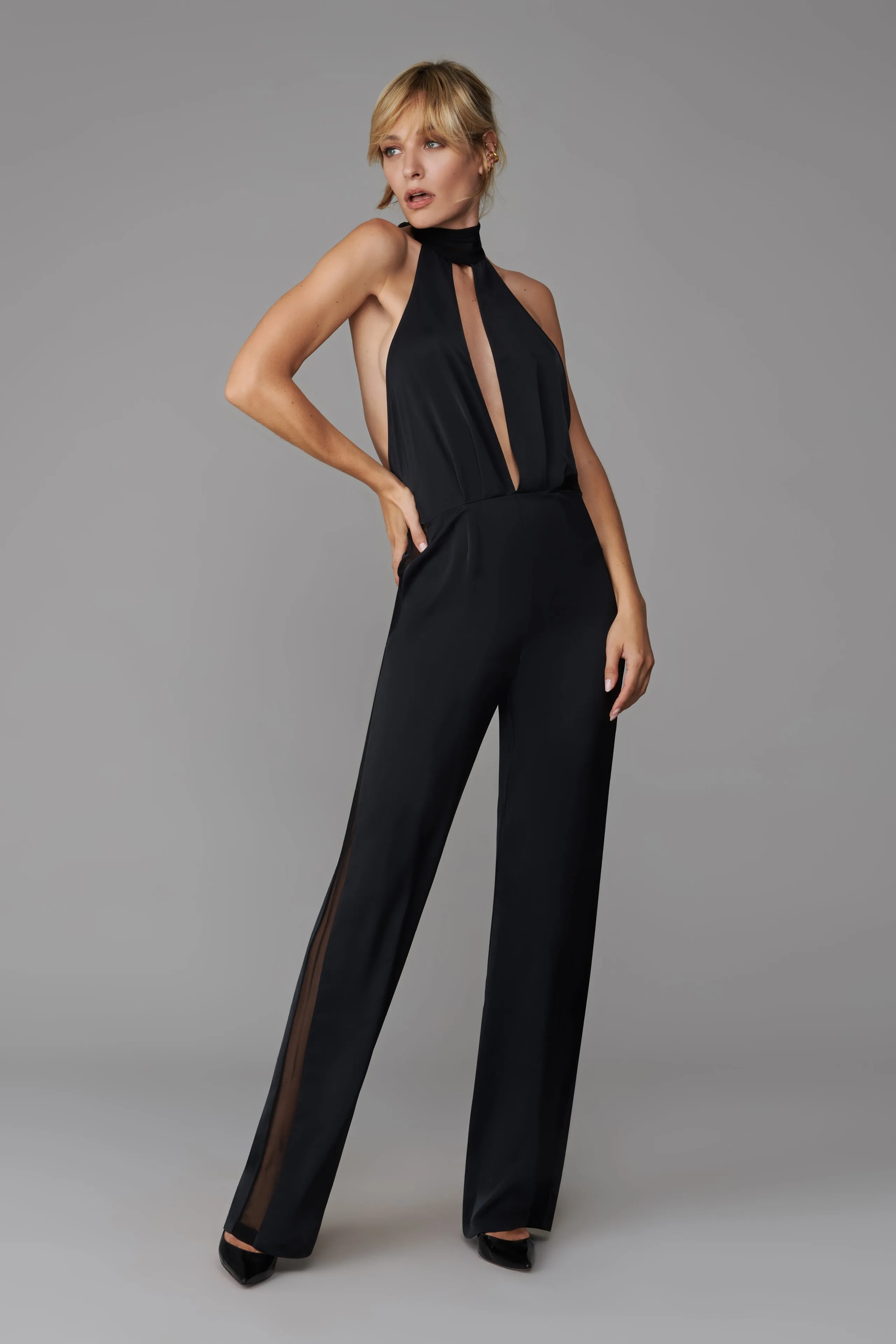 010 Backless jumpsuit - Le Vestiaire