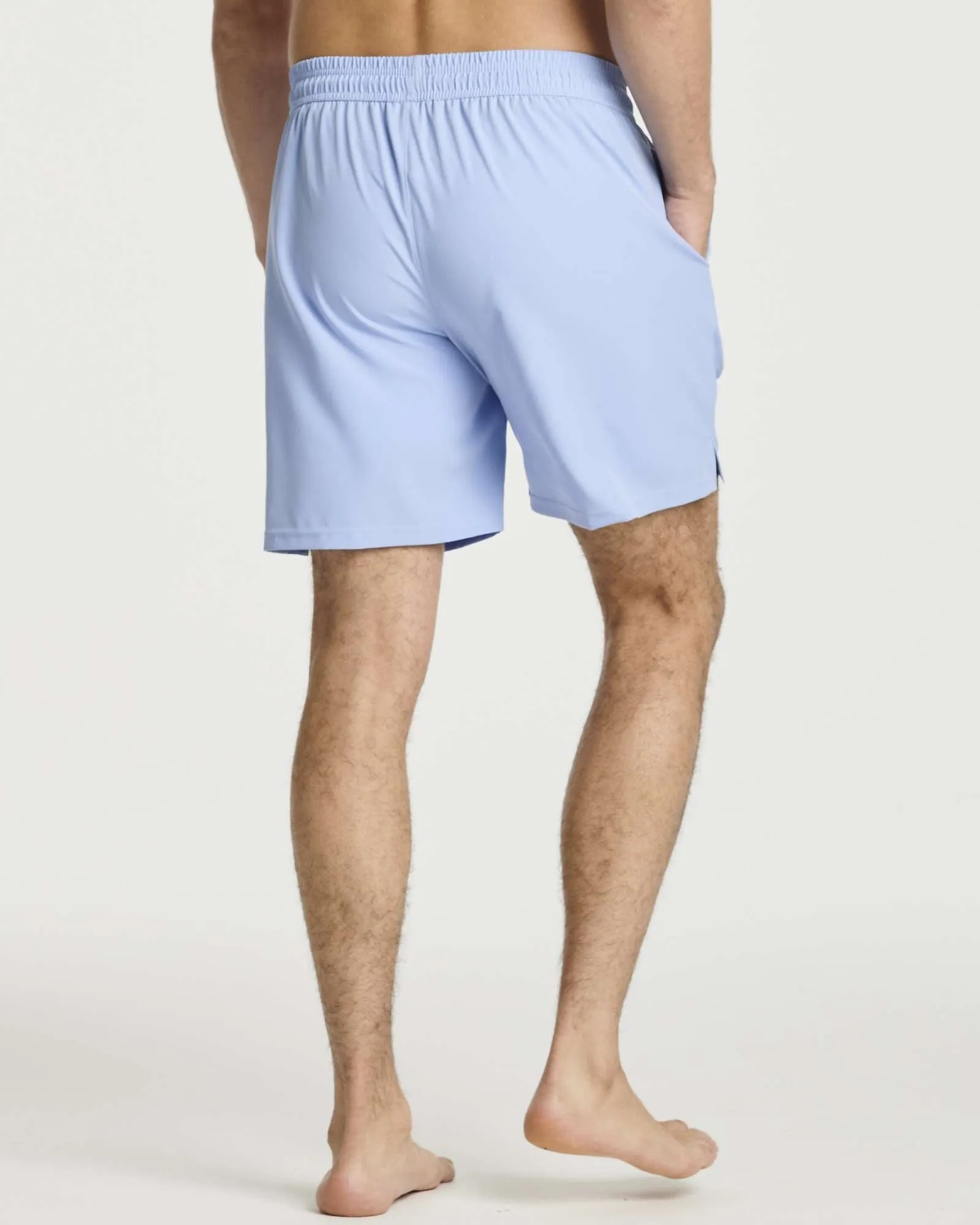 3 Pack: Men's 7 2-in-1 Swim Trunks with Compression Liner