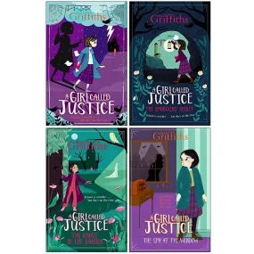 A Girl Called Justice Jones Series By Elly Griffiths 4 Books Collection - Ages 9-12 - Paperback