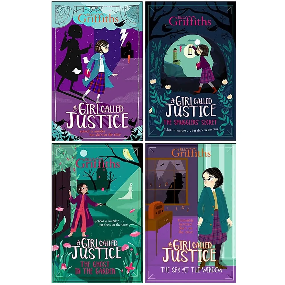 A Girl Called Justice Jones Series By Elly Griffiths 4 Books Collection - Ages 9-12 - Paperback