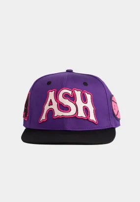 Ashluxe Crest Snapback Purple