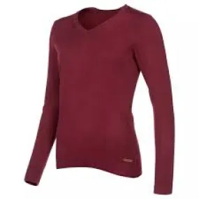 Baleno Melanie Ladies Pullover-Wine Red-Small-UK8