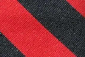 Bar-Stripe Crossover Tv Ties With Pearl Snap Uniform