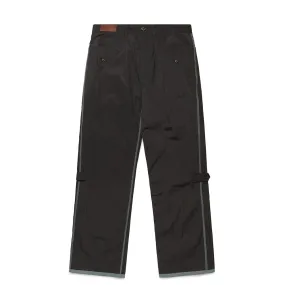 CRACKED NYLON INSIDE-OUT TROUSER