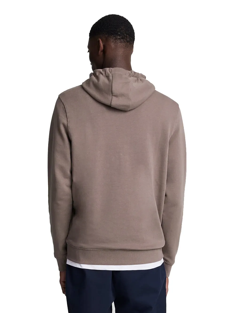 Felpa Lyle&Scott Basic con cappuccio Eritage Taupe ML1139V-X302