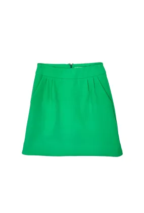 Maggie Mini Skirt - Emerald