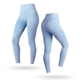 Seamless Leggings - Light Wash Blue