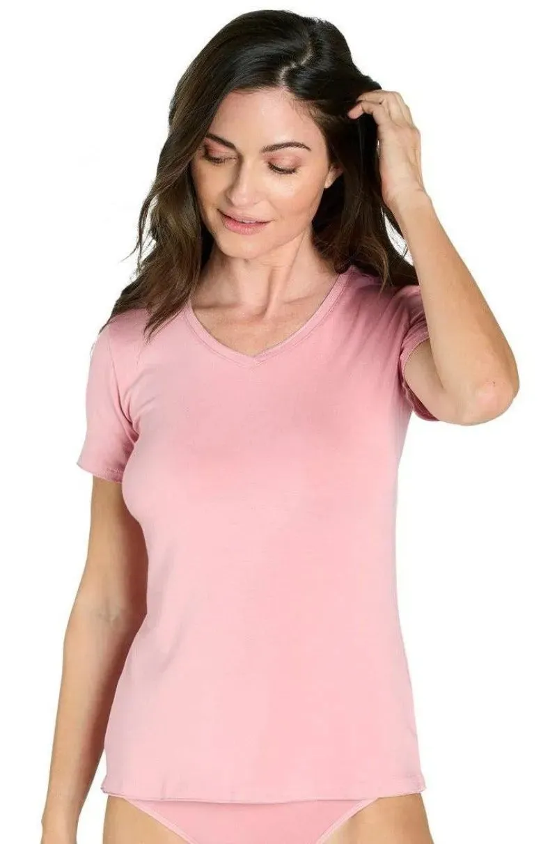 Short Sleeve V Neck Tee - Sales Rack