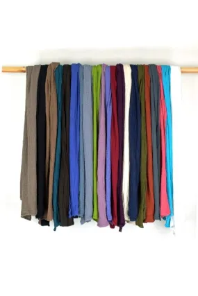 Thai Cotton Solid Crinkle Scarf - 21 COLORS!